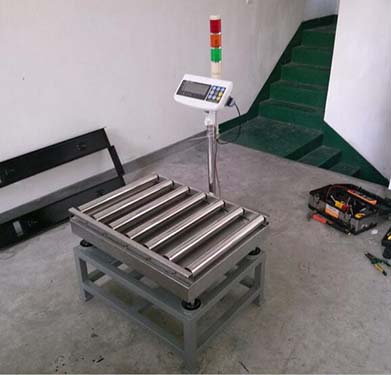 120kg帶報（bào）警滾筒電子秤