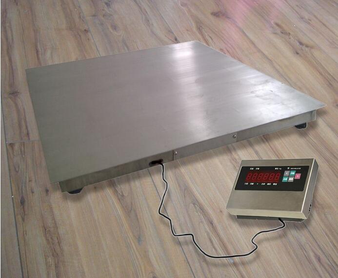 2噸（dūn）不鏽鋼電子地磅 2t不鏽鋼地磅秤品牌
