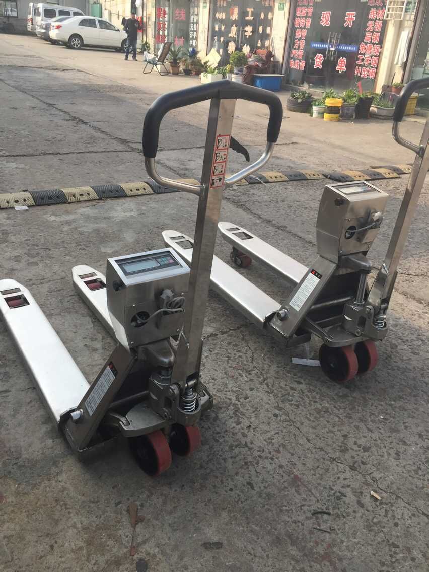 2噸工廠不鏽（xiù）鋼叉車秤